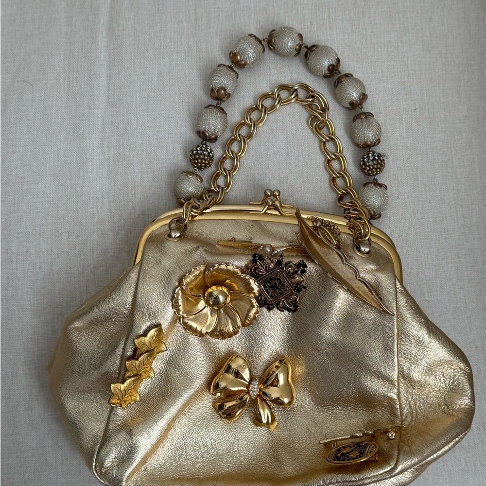Gold Embellished Rada Bag